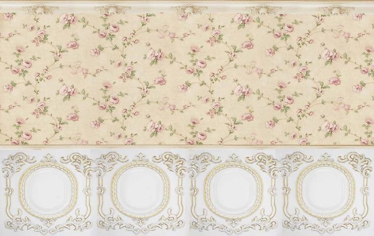 Принты обои на кукольный домик