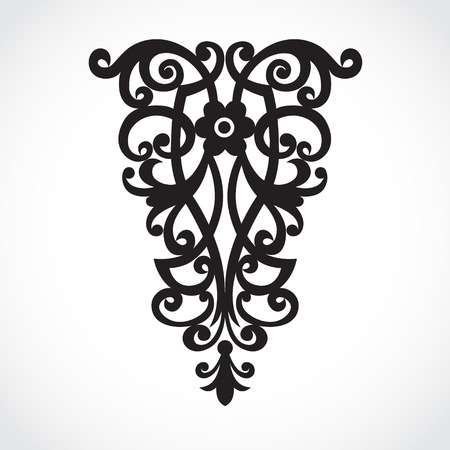 Ажурный ламбрекен узоры