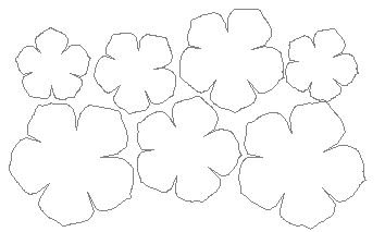 Цветы для вырезания