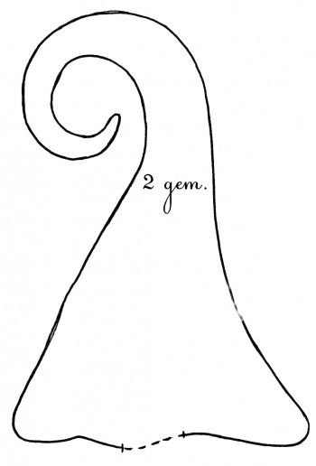 Сшить елочку из ткани выкройки