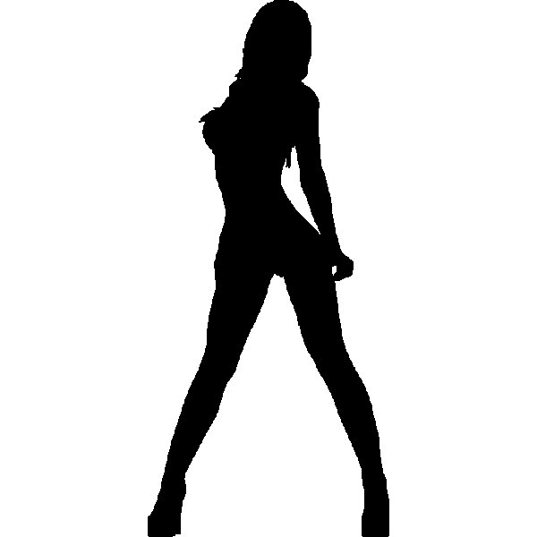 Силуэт женщины
