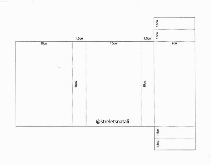 Шоколадница Скрапбукинг шаблон
