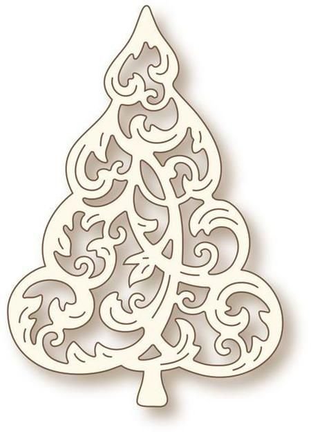 Елка для вырезания