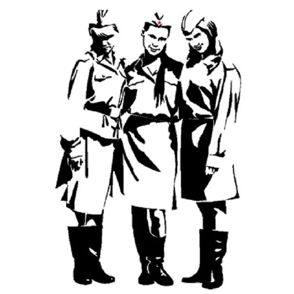 День Победы силуэт