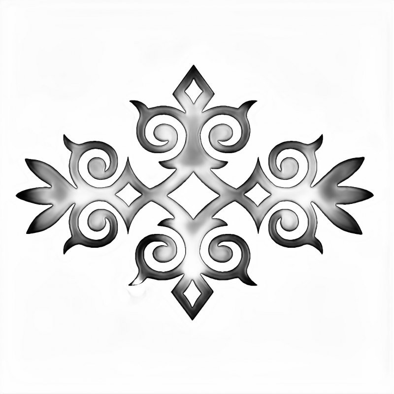 Адыгский орнамент вектор