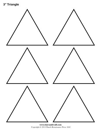 Треугольник вырезать