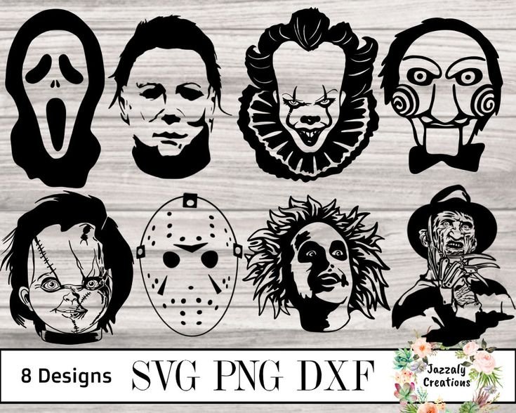 Трафарет ужасы