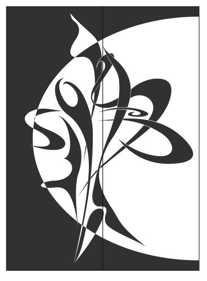 Трафареты абстракция