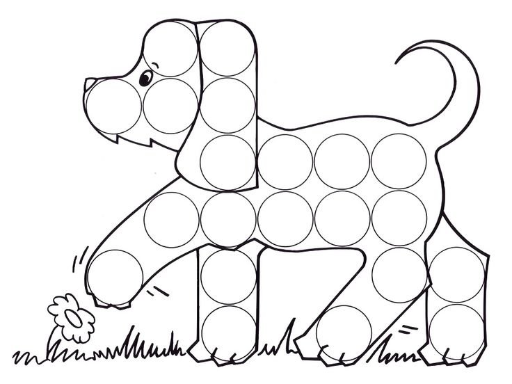 Шаблоны для рисования пластилином