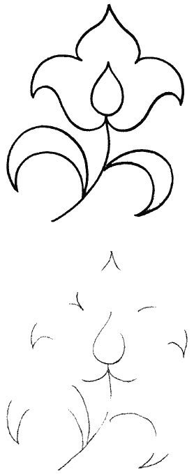 Татарский орнамент раскраска