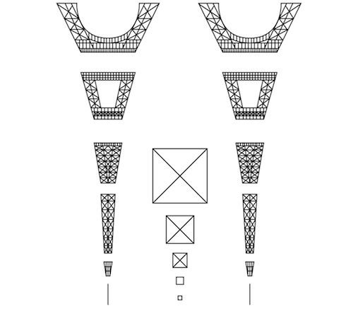 Эйфелева башня 3д ручкой