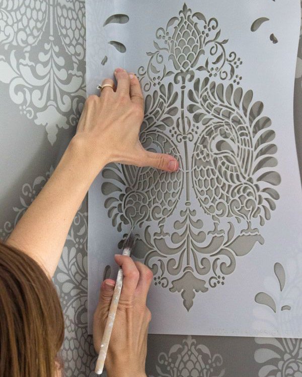 Трафаретная роспись