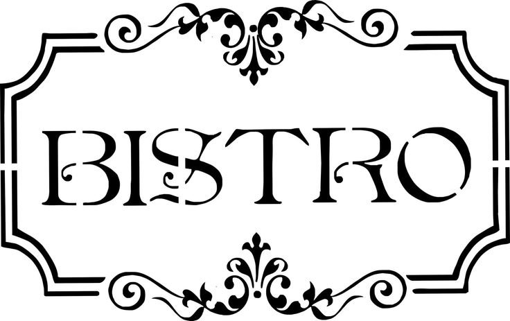 Трафареты надписи для декора