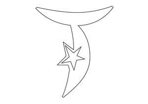 Вытынанки звезды