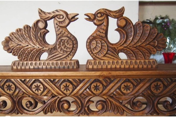 Сирин резьба домовая