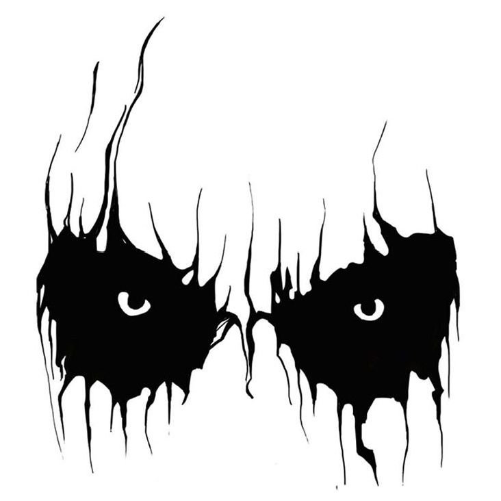 Силуэт монстра