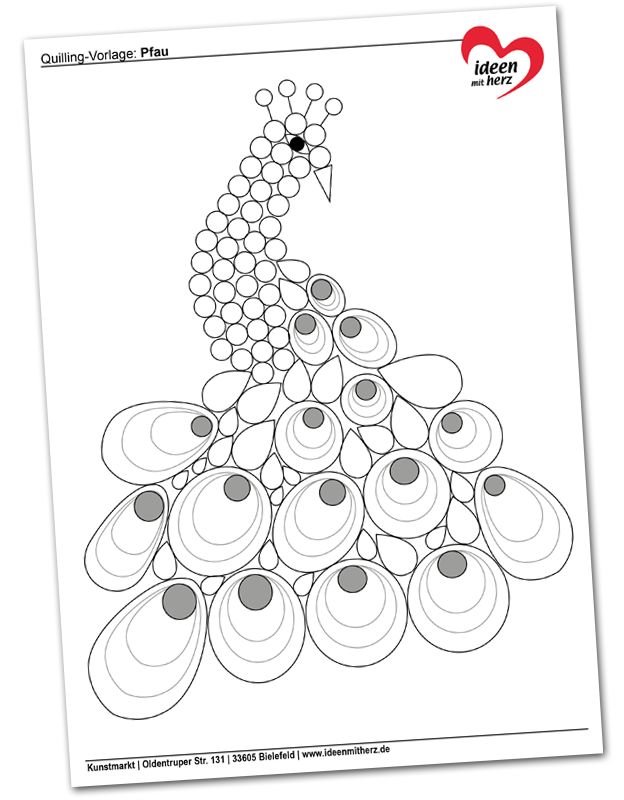 Простые схемы для квиллинга