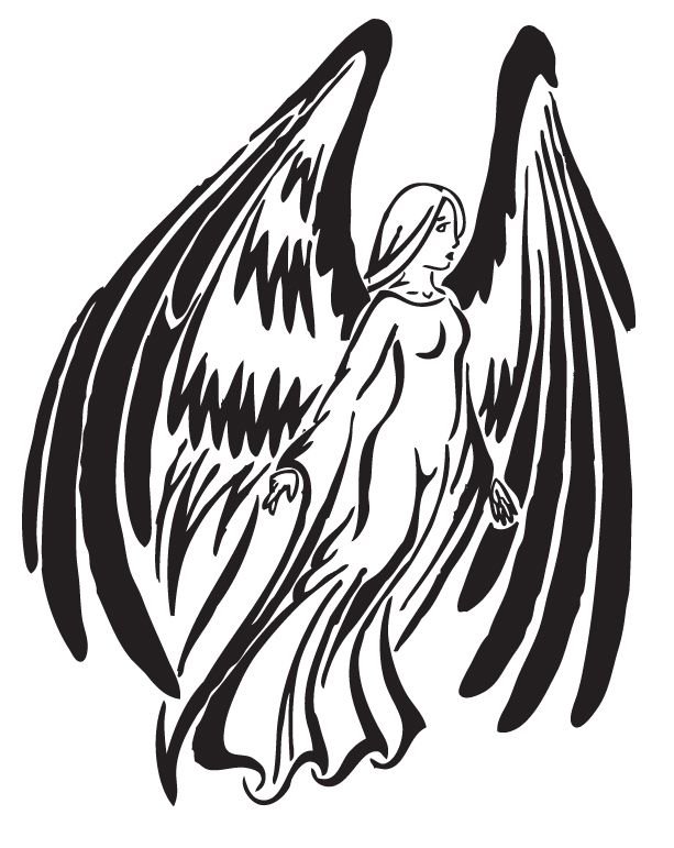 Набросок ангела