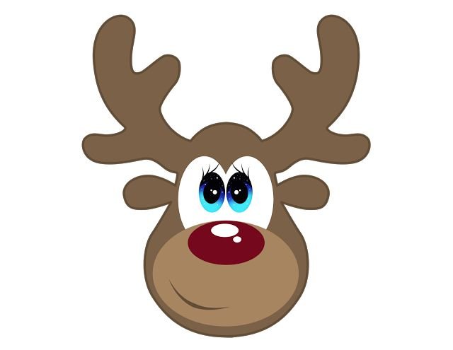 Морда оленя для детей