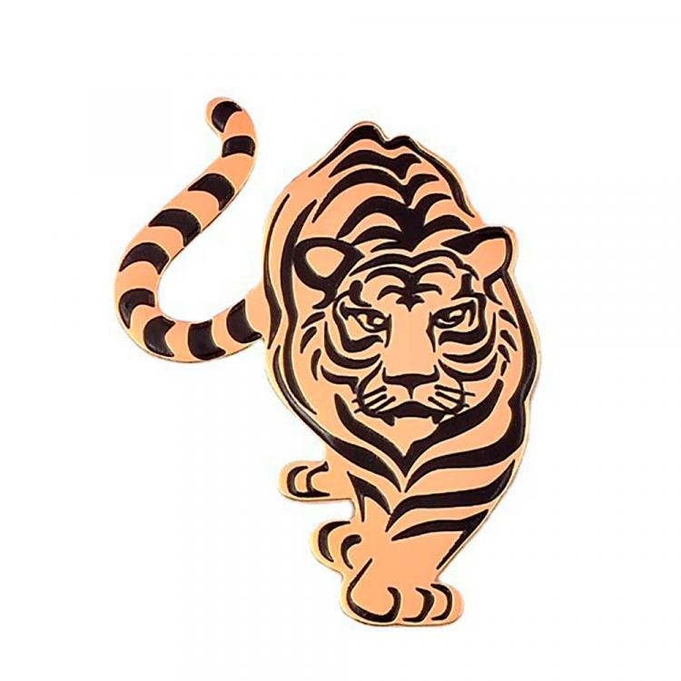 Брошь тигр