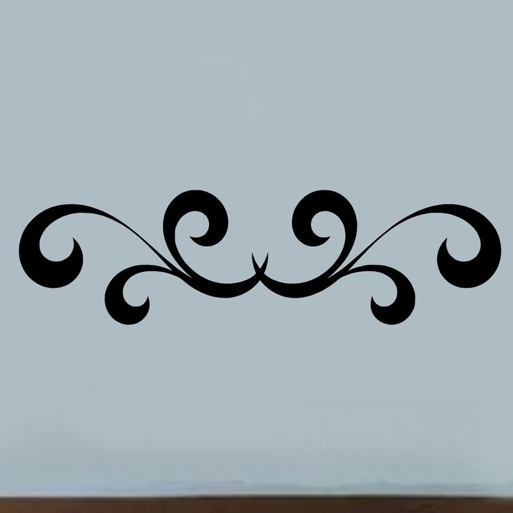 Трафарет вензеля