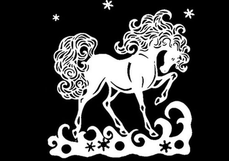 Классные трафареты на окна