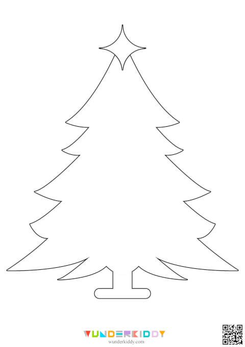 Шаблон елки