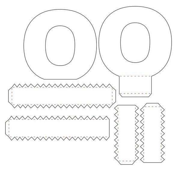 Развертка букв