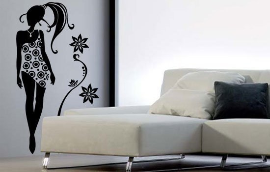 Панно на стену силуэт Эстетика