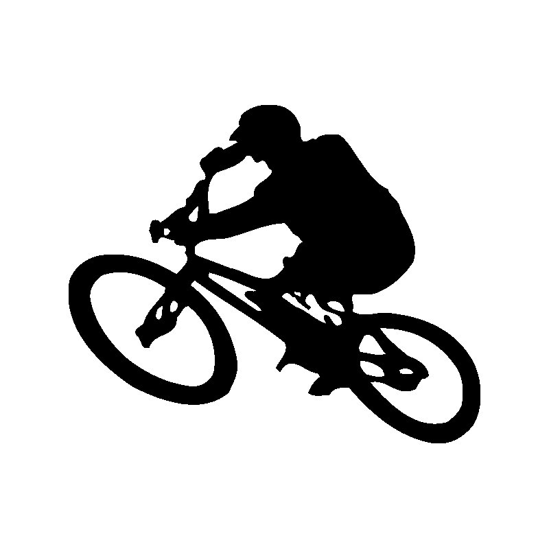 Трафарет велосипеда