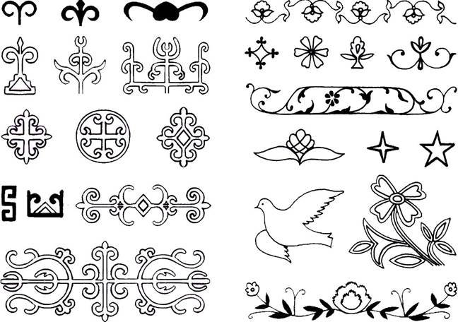 Национальный орнамент ногайцев