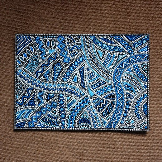 Точечная роспись обложки для паспорта трафареты