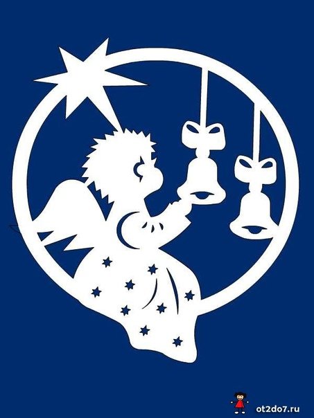 Ангел на окно