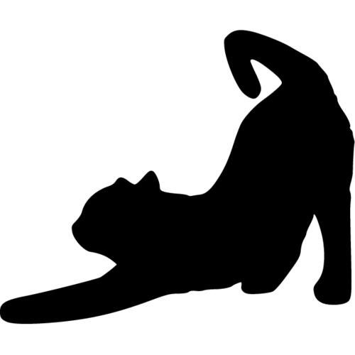 Трафарет кошки