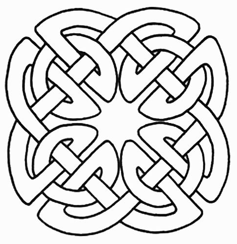 Знак бесконечности Кельтская вязь