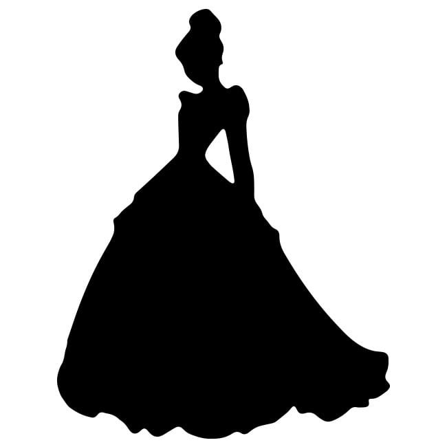 Силуэт принцессы