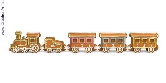 Тескома Пряничный паровозик