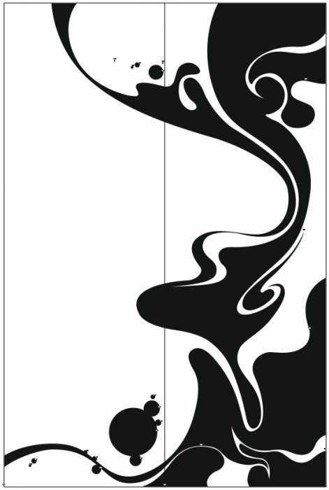 Трафареты для декора абстракция