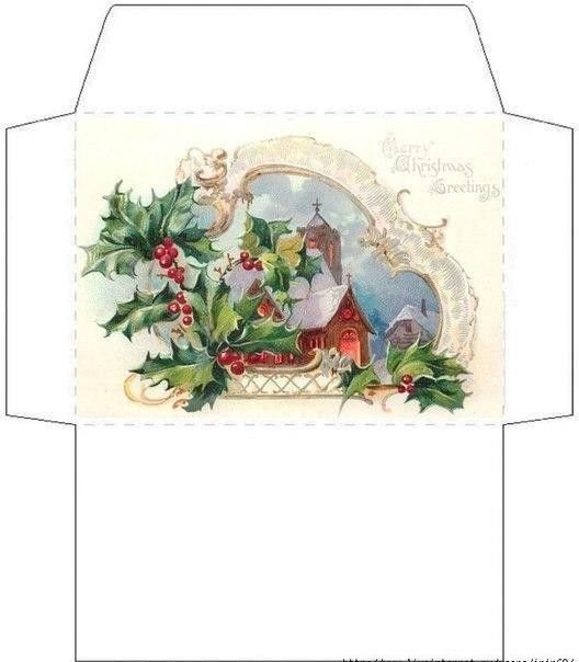 Конверт "новогодний"