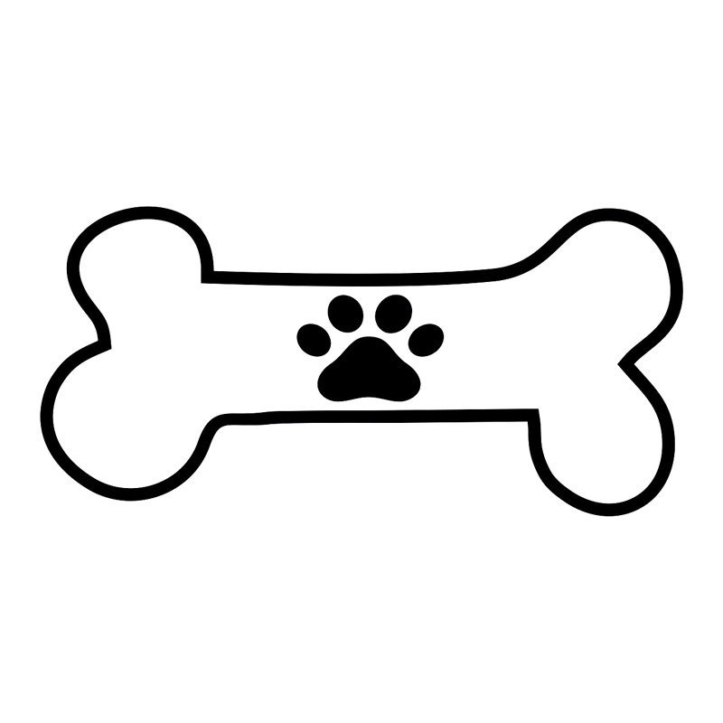 Собачка с косточкой