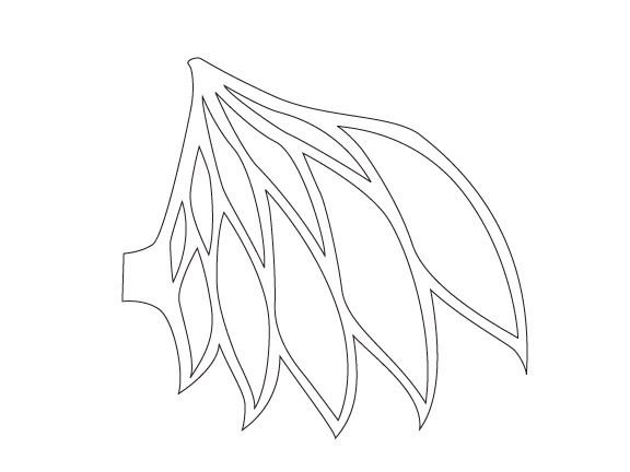 Бумажный дракон распечатка