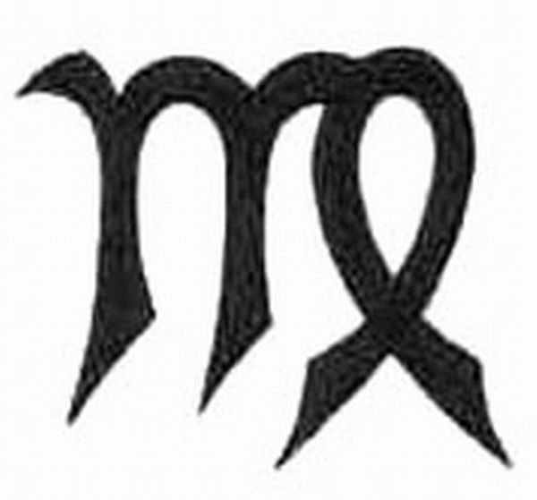 Тату знак зодиака Дева для мужчин эскизы