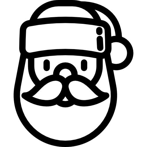 Санта Клаус значок