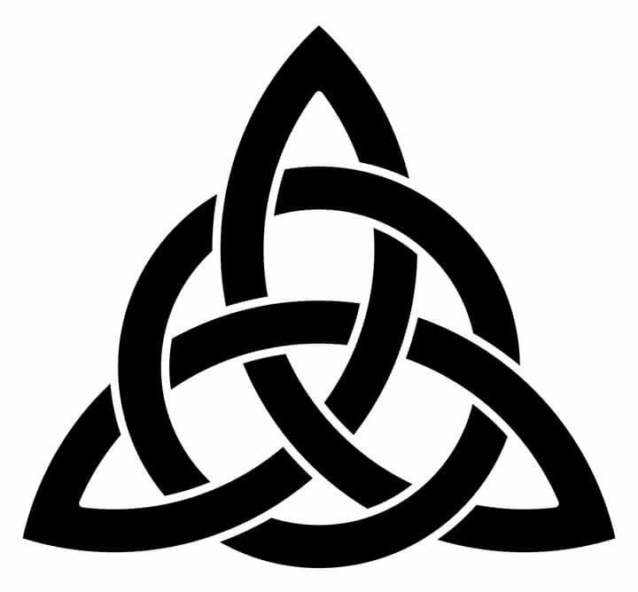 Кельтский трикветр символ