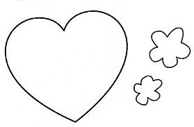 Сердце из фетра выкройка