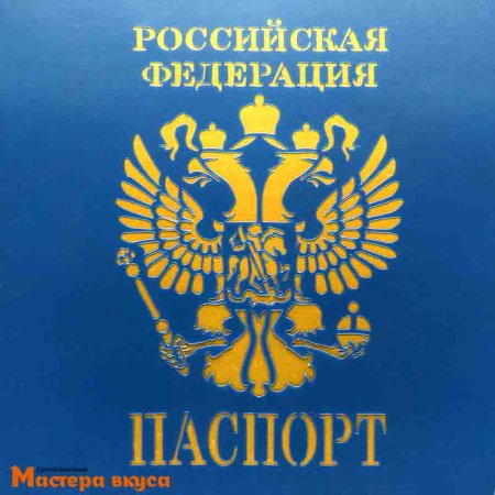 Трафарет паспорта РФ