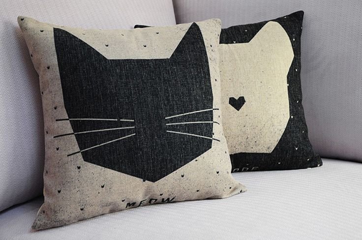 Интерьерные оригинальные подушки