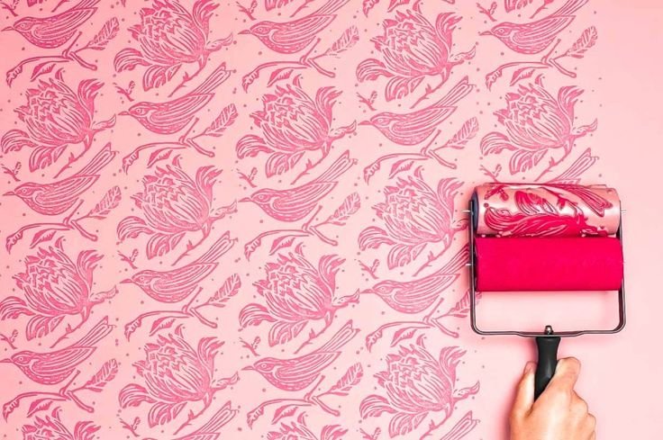 Узорные валики для декора стен