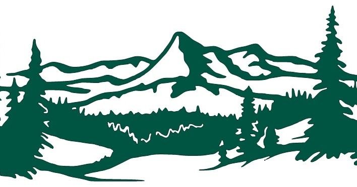 Горы силуэт