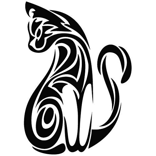 Тату кошка трайбл